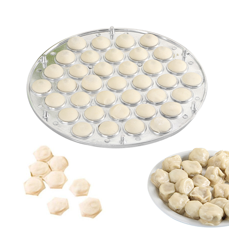 Kitchen Gadgets Dumpling Maker - Dumplingแม่พิมพ์37หลุมแป้งครัวกดRavioliทําแม่พิมพ์Dumpling Skin Artifactแม่พิมพ์DIYชุดการผลิตพาสต้า