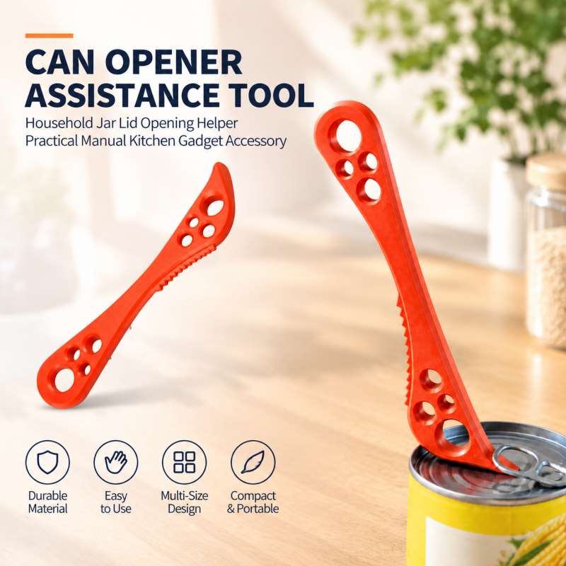 Kitchen Helper Gadgets - เครื่องมือช่วยเปิดฝากระป๋อง อุปกรณ์ช่วยเปิดฝาขวดในครัวเรือน อุปกรณ์ครัวแบบใช้มือที่ใช้งานได้จริง