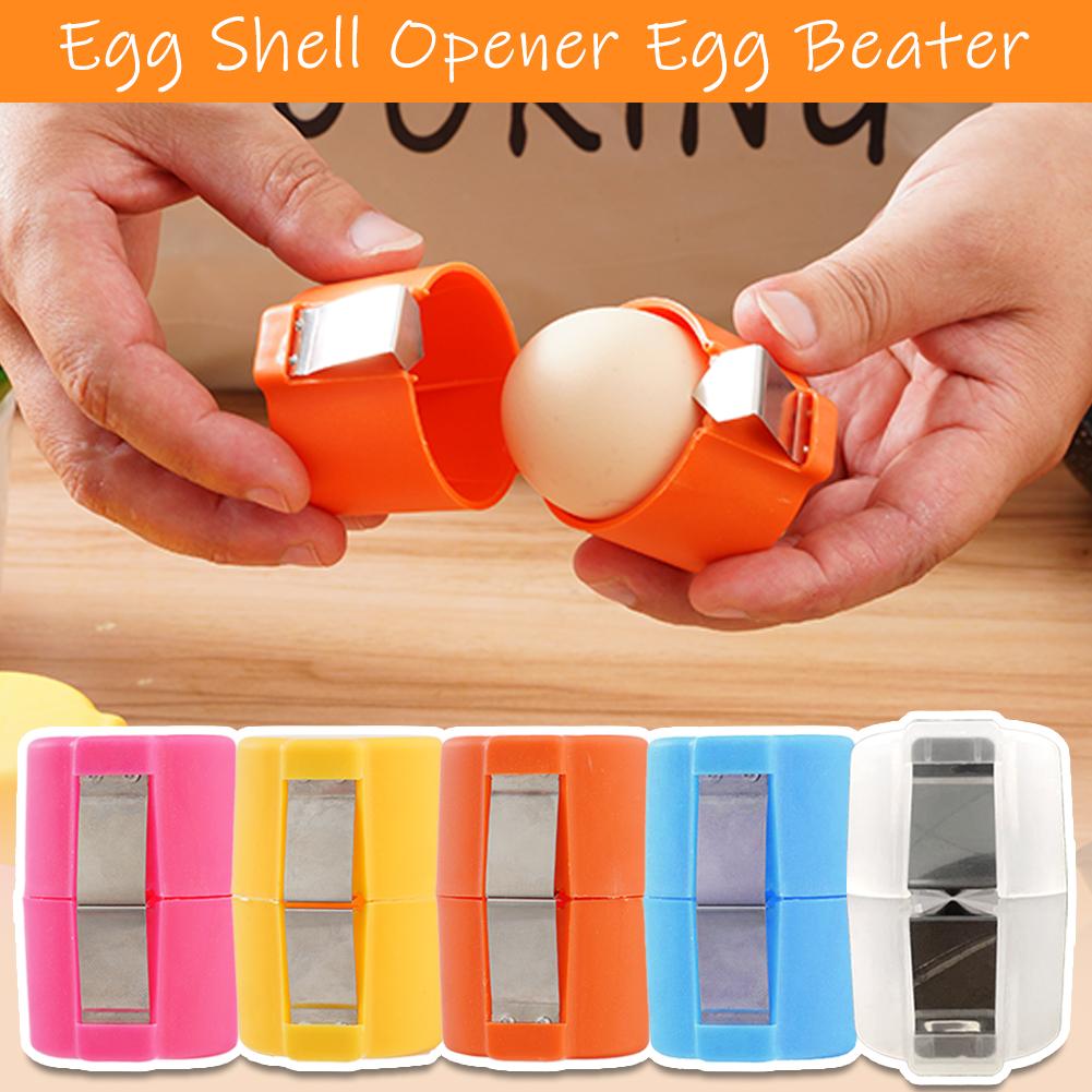 Egg Separator Tool - 1/2/3PCS อัพเกรดแบบพกพาที่เปิดไข่มือถือ Cracking ไข่เปิดเครื่องมือสําหรับไข่ดิบครัวทําอาหารเบเกอรี่ Eggshell Separator