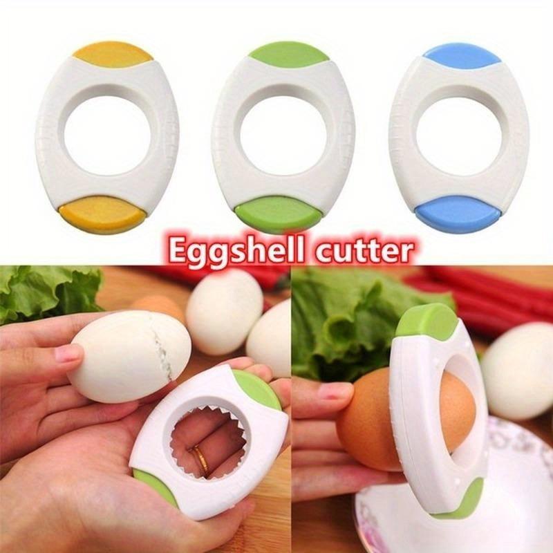 Egg Separator Tool - ที่เปิดเปลือกไข่ 1 ชิ้น อุปกรณ์ครัว เครื่องมือตัดเปลือกไข่ ที่ทุบไข่ดิบ