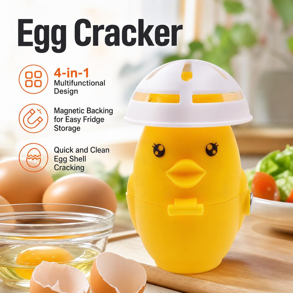 เครื่องเปิดไข่ไก่ 4-in-1 พร้อม - Egg Separator Tool บทวิจารณ์และราคา