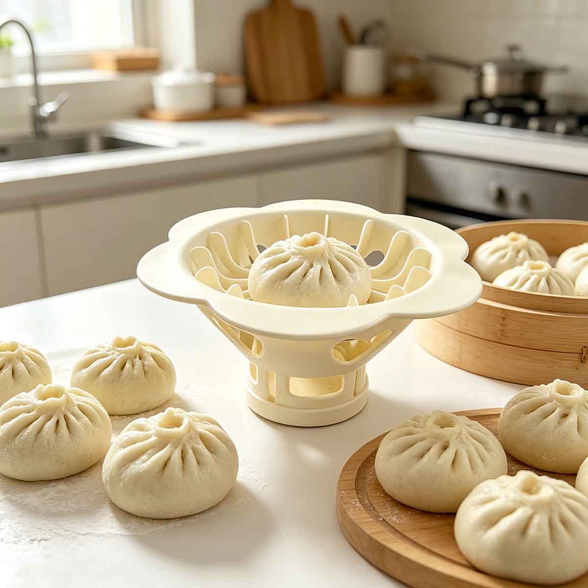เครื่องทำซาลาเปาแบบใช้มือ วัสด - Kitchen Gadgets Dumpling Maker บทวิจารณ์และราคา