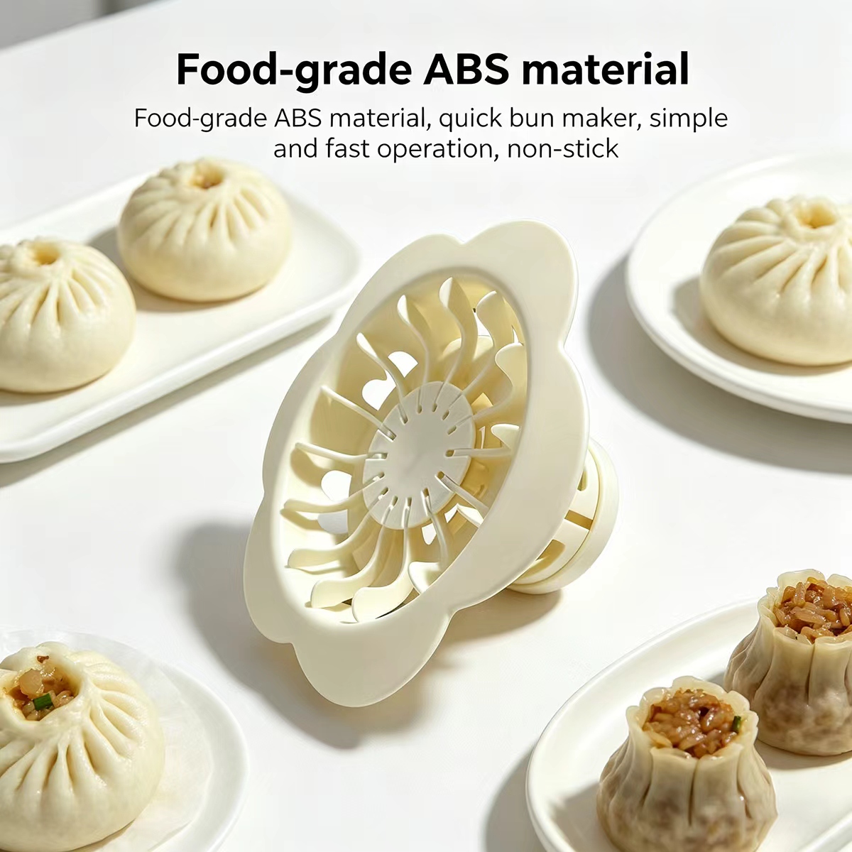 เครื่องทำซาลาเปาแบบใช้มือ วัสด - Kitchen Gadgets Dumpling Maker บทวิจารณ์และราคา