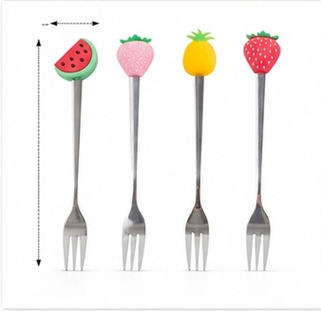 ส้อมผลไม้สแตนเลส 4 ชิ้น แข็งแร - Kitchen Gadgets Gold บทวิจารณ์และราคา