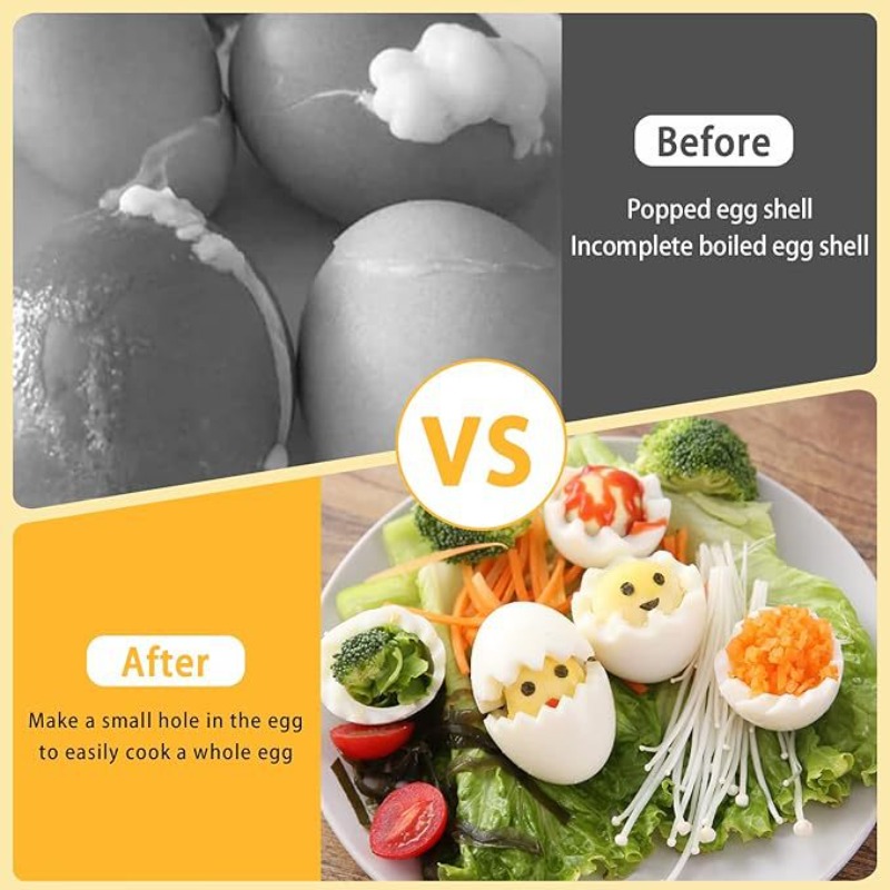 เข็มเจาะไข่สแตนเลส สำหรับไข่ดิ - Egg Separator Tool บทวิจารณ์และราคา