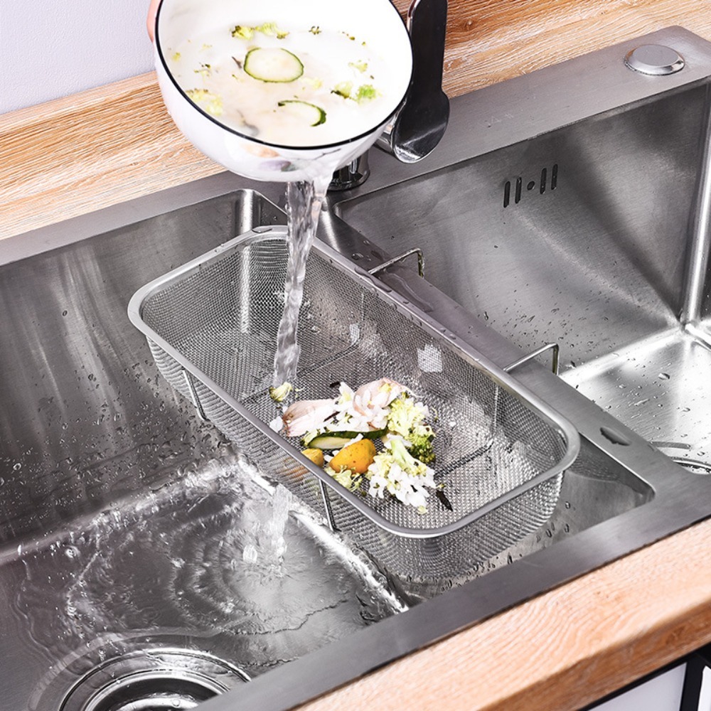 Kitchen Helper Sink Drainตะกร้ - Kitchen Helper Gadgets บทวิจารณ์และราคา