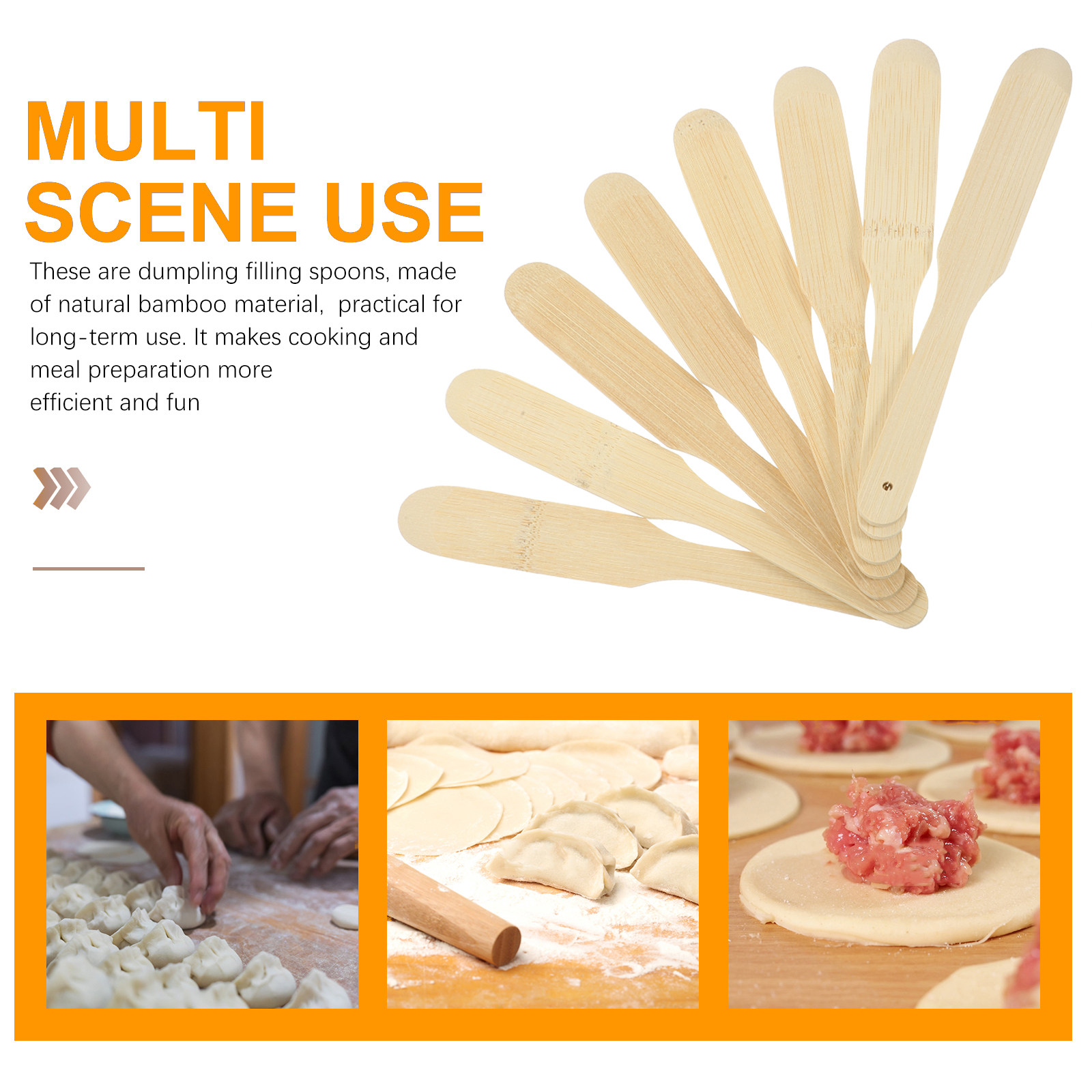 ชุดช้อนตักไส้เกี๊ยว 8 ชิ้น วัส - Kitchen Gadgets Dumpling Maker บทวิจารณ์และราคา