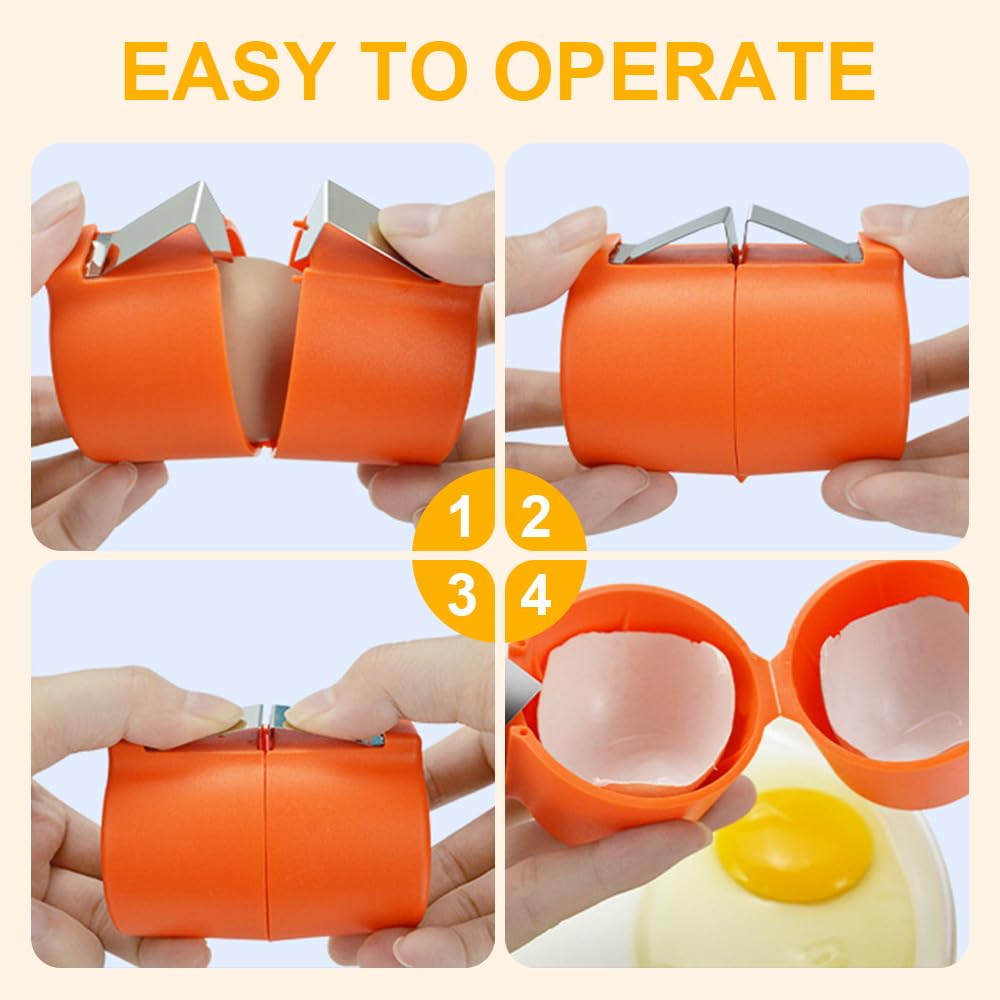 1/2pcs เครื่องตัดเปลือกไข่แยกแ - Egg Separator Tool บทวิจารณ์และราคา